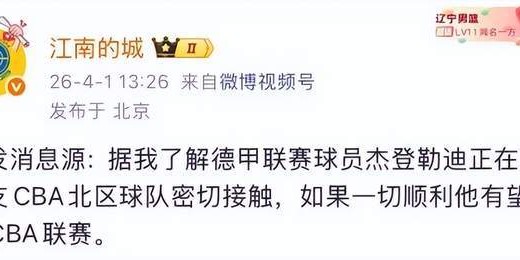 又要换外援？曝辽篮接触德甲篮板王，2米06，场均17+9，是个狠人